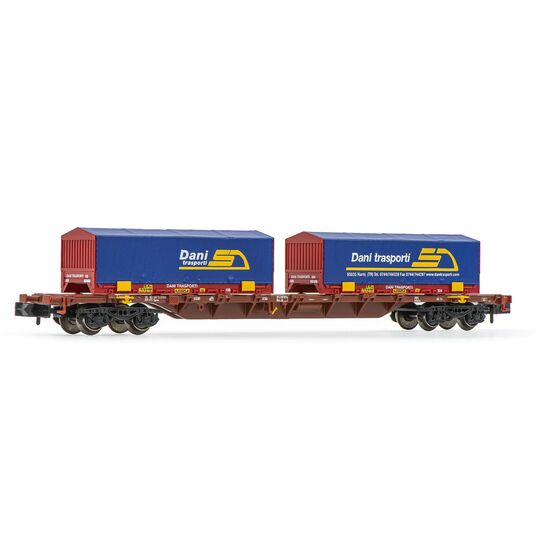 FS Sgnss Containerwagen 2x22 Dani Trasporti Ep VI, 3 image