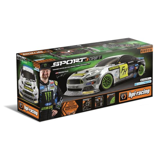 RS4 Sport 3 Drift VGJR Fun Haver Ford Mustang V2 RTR, 3 image