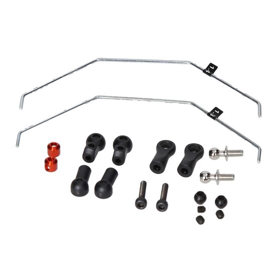 Rear Sway-Bar Set 1:10 (1.3/1.4mm)