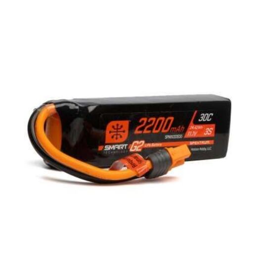 SPMX223S30 2200mAh 3S 11.1V 30C Smart LiPo Battery G2 IC3, 2 image