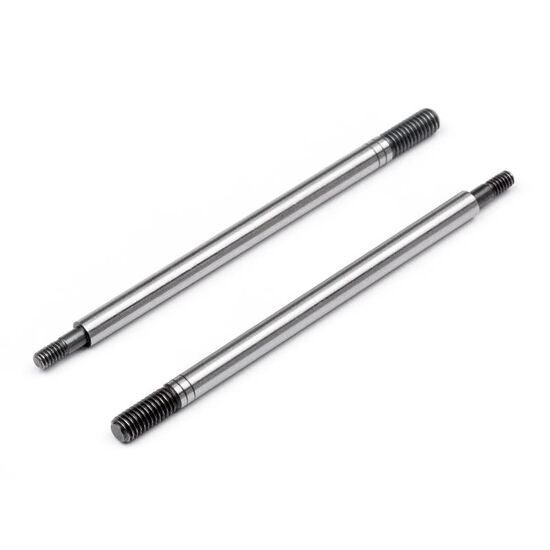 SHOCK SHAFT (REAR/SILVER/2PCS)