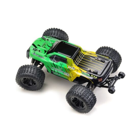 Monster Truck 1:16 MINI AMT jaune/vert 4WD RTR, 2 image