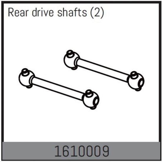 Rear drive shafts (2)