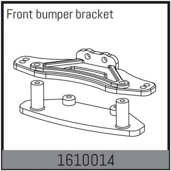 Front bumper bracket