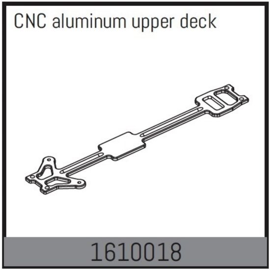 CNC aluminum upper deck