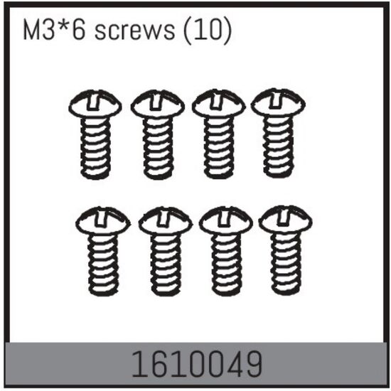 M3*6 screws (10)