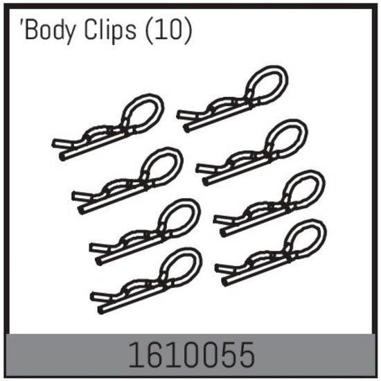 Carrosserie Clips (10)
