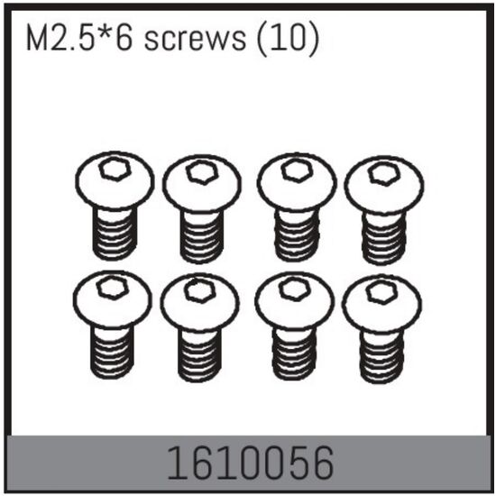 M2.5*6 screws (10)