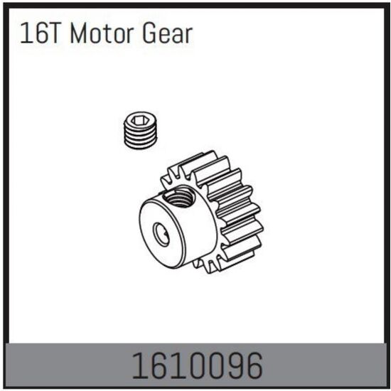 Pinion 16T for 380 Motor