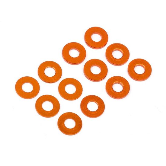 Washer set 3x7mm (0.5mm/1.0mm/orange/6pcs)