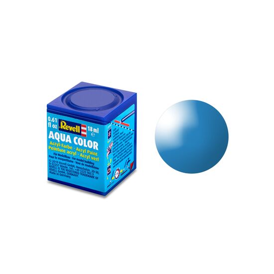 bleu clair brillant