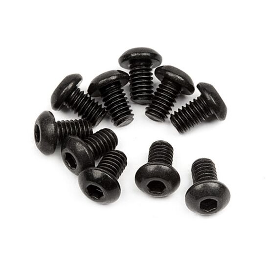 Linsenschraube M2.5x4mm (Imbus/10Stk)