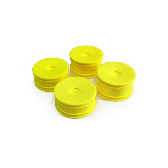 GT14B Neon Yellow Wheel set (4)  14678