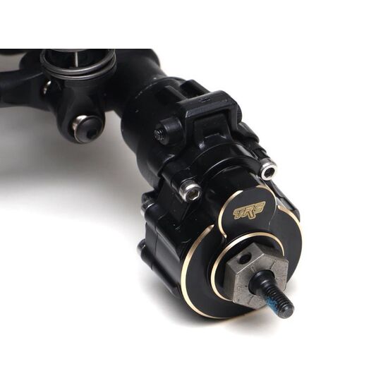 Brass Portal Axle Cover for Traxxas TRX-4, 2pcs., 4 image
