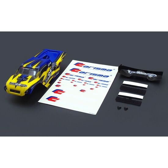 GT24TR CAR BODY PAINTED AND DECORATED BODY (YELLOW/BLUE), 2 image