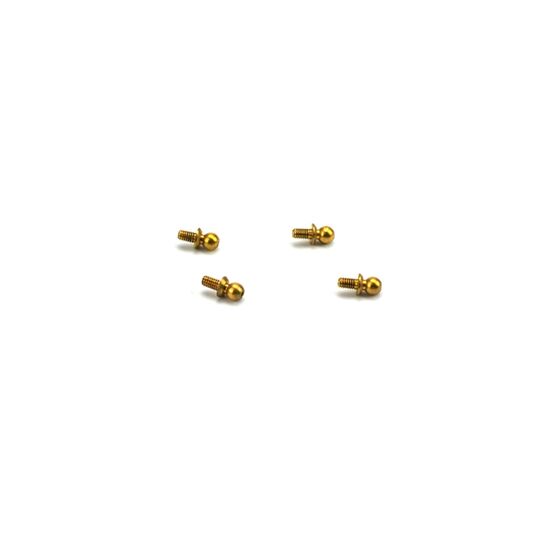 MSA-1E 3.9 X3.95mm BALL STUDS SET (4)