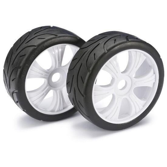 Paire de roues LP Buggy  Street  blanc 1/8ème (2pcs)
