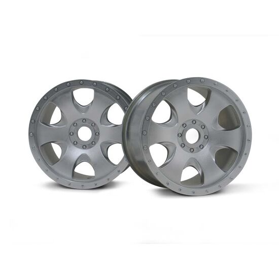 JANTES WARLOCK CHROME MATE (SAVAGE X - HEX 17MM)