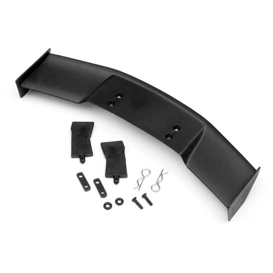 GT Wing Set (Type D, 1/10, noir)