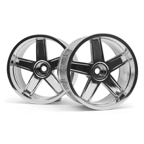 LP35 WHEEL MF TYPE CHROME (9MM OFFSET/2PCS)