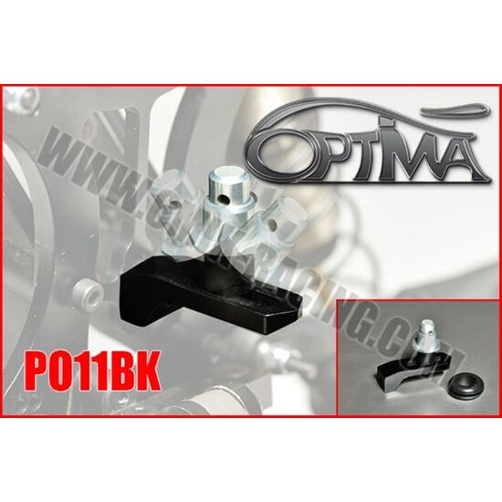 Support de carrosserie arrière OPTIMA sur silent-bloc NOIR
