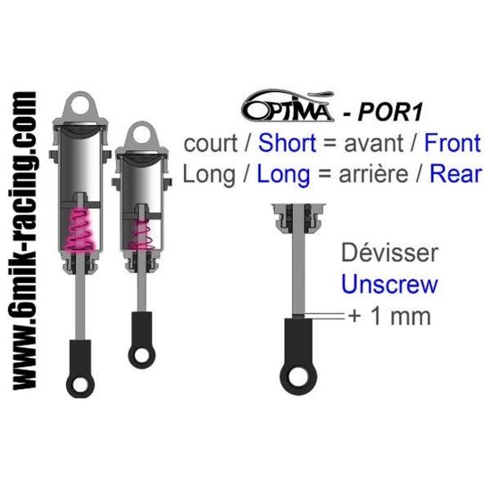 Internal Shock Spring 1:8 (4pcs), 2 image