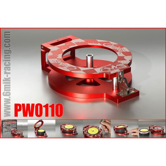 6MIK gluing Machine for 1/8 Buggy tyres
