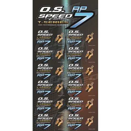 Bougie O.S. SPEED RP7 Turbo -T-Series Gold, 3 image
