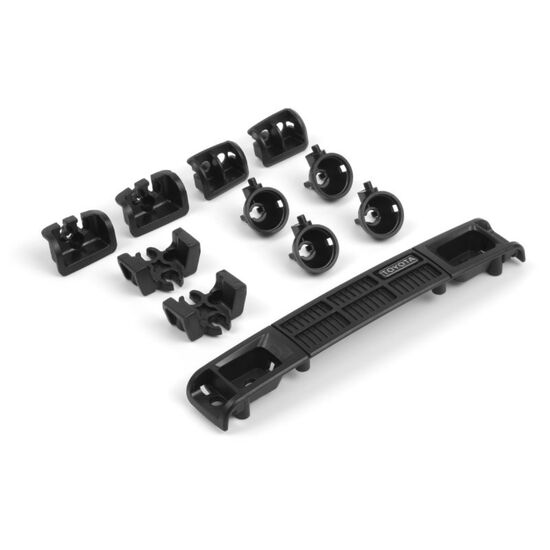 Toyota Hilux SR5 Grille and Light Set (Black)