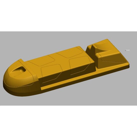 CO-1 Aero-Pack for 1:8 Off-Road Truform(Front nose, front scoop, 4 attachable side fins), 2 image