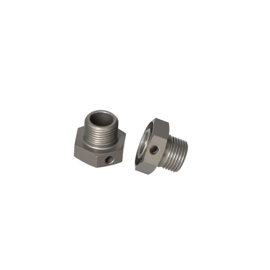 Lightweight Wheel Hex Hub 2pcs (Middle width 6.15mm), 2 image