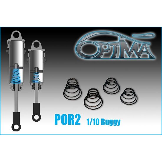 Internal Shock Spring 1:10 (4pcs)