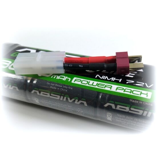 Stick Pack NiMH 7.2V 3600 Greenhorn V2 (T-Plug + Tamiya Adaptor), 2 image