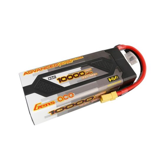 Gens ace Advanced 10000mAh 15.2V 100C 4S2P HardCase 61#Lipo Battery Pack with EC5, 2 image