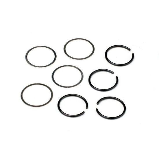 EINGANGSWELLE CLIPS / SCHEIBEN SET (4ST)