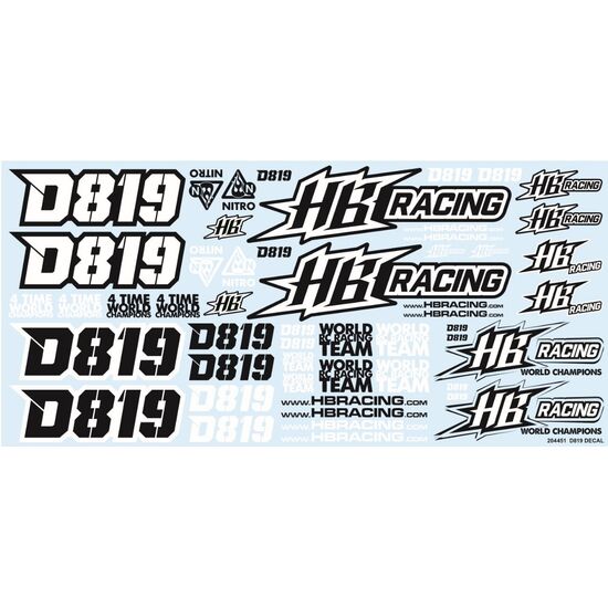 D819 Decal