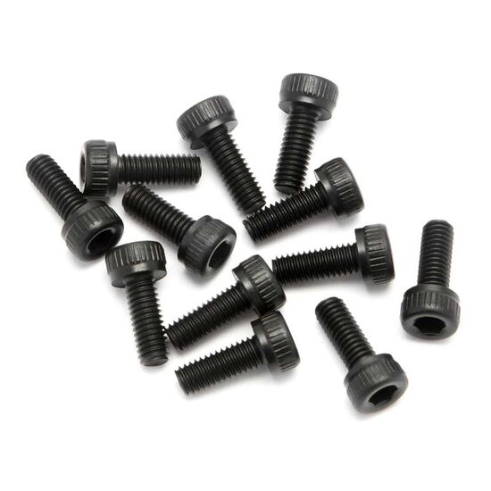 Cap head screw m3x8mm (12pcs)