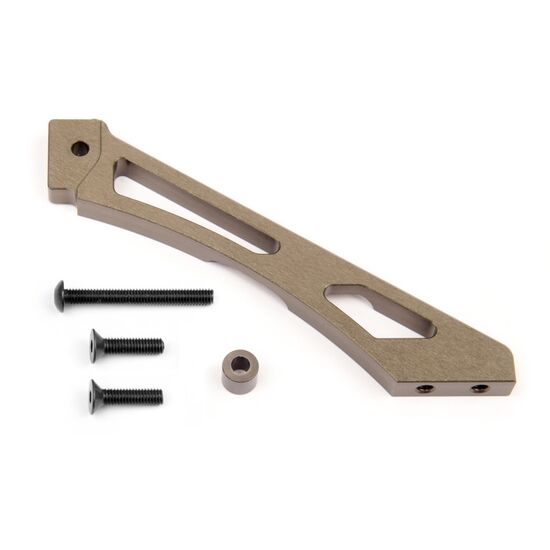WR8 - ALUMINUM REAR BRACE (HARD ANODIZED)