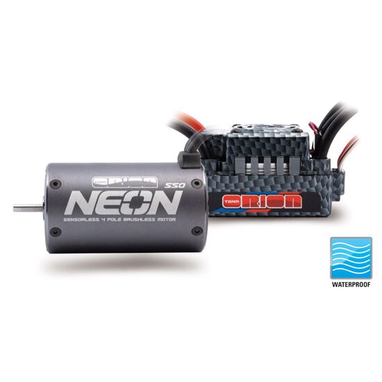 Combo NEON 550 (4P/2400KV/3mm shaft/R10SC WP 100A ESC)