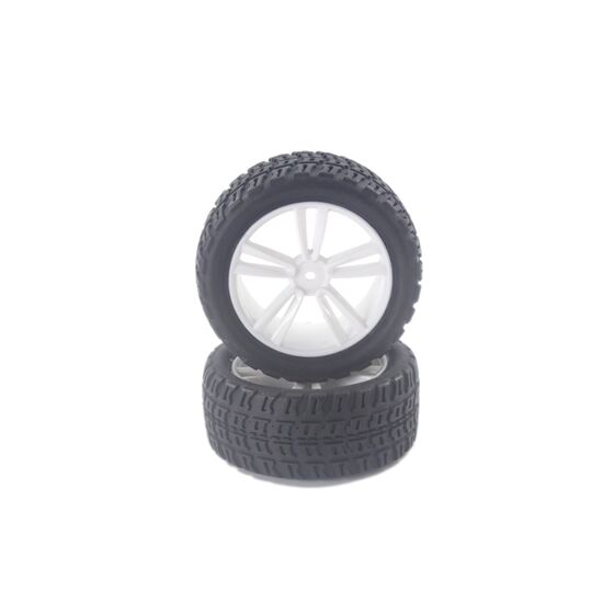 Roues completes 1:10  (SC,DB,HM,XR) 2pcs