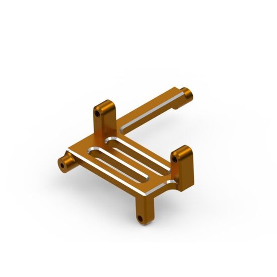 Support de servo de changement de vitesse en aluminium (orange)