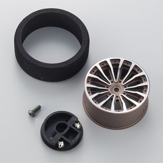 Aluminum Steering Wheel 2 (Gun Metal)