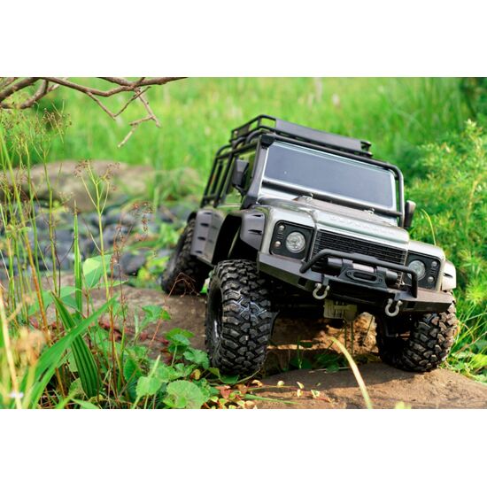 LAND ROVER 1:10 4WD EP RTR SILVER  (sans accu et chargeur), 9 image