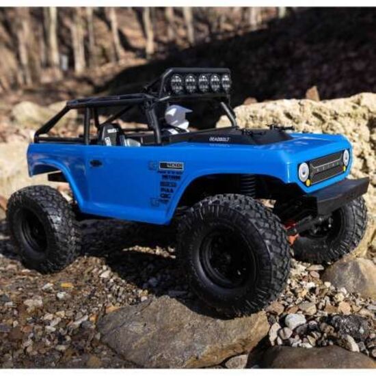 LEMAXI03025T1-CRAWLER DEADBOLT 1:10 4WD EP RTR SCX10 II - BLUE&nbsp; (sans accu et chargeur)u