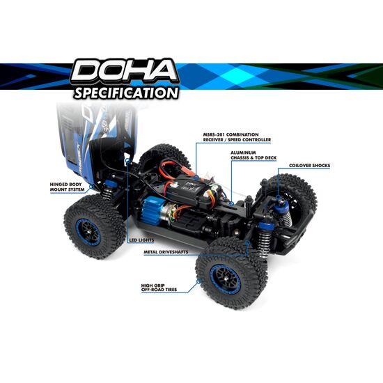 Maverick DOHA 1:20 – Le Truck RC Compact et Tout-Terrain, 12 image