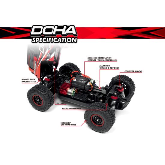 Maverick DOHA 1:20 – Le Truck RC Compact et Tout-Terrain, 14 image