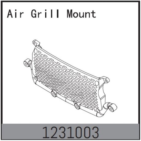 Kühlergrill-Halterung - CR3.4eco