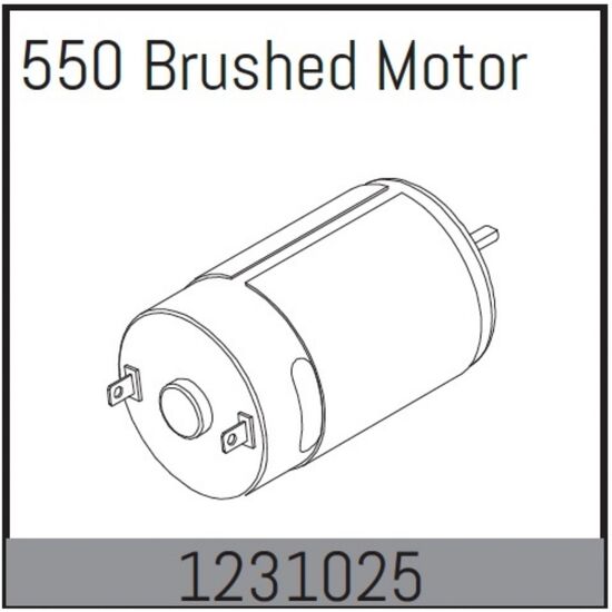 550 Brushed Motor - CR3.4eco