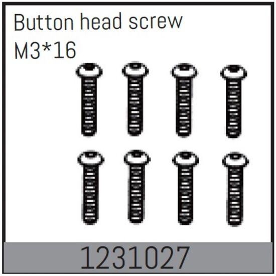 Rundkopfschrauben M3*16 (8)