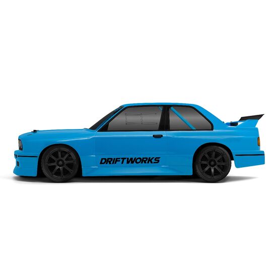 RS4 Sport 3 Drift BMW M3 E30 DriftWorks RTR (prête à rouler avec radio, batterie et chargeur), 2 image